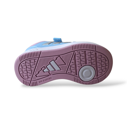 Sneakers bambina Adidas Tensaur Sport celeste rosa sportive