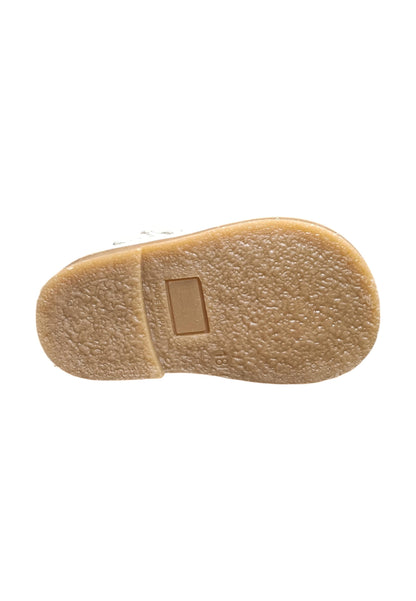 Scarpe occhi di bue-semiaperto Bambini panyno B2808  bianco fibia