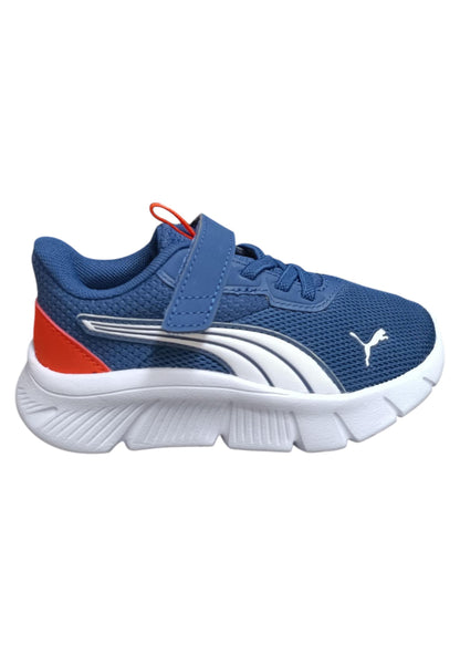 Scarpe sneakers Bambini e ragazzi PUMA FLEX FOCUS  blue-rosso laccio elastico e velcro
