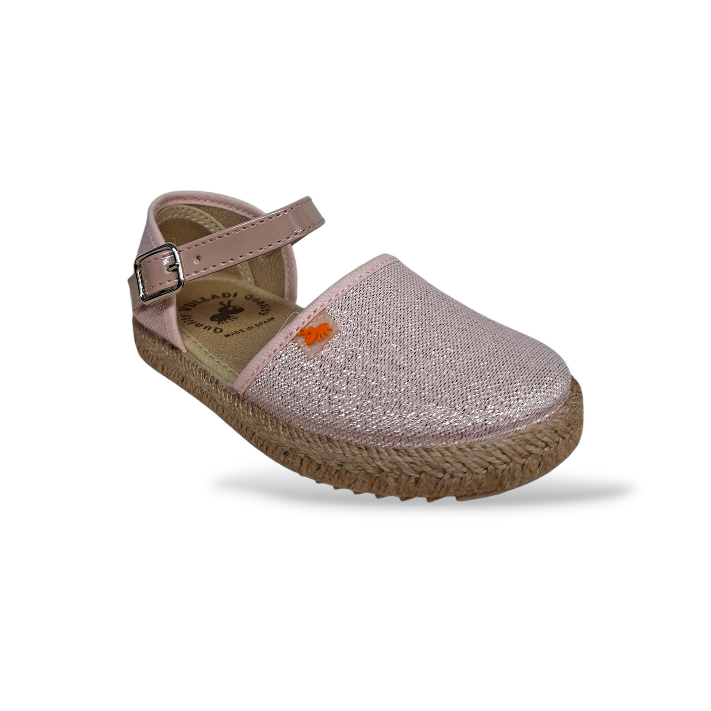Scarpe espadrillas Bambine e ragazze VUL-LADI vulcanizados 7356-701 rosa-beige fibia