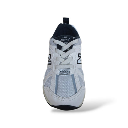 New Balance 878 Sneakers Bambini Ragazzi Bianco Nero | Taglia 20-35 | Suede Tessuto | Scarpetteria Gica
