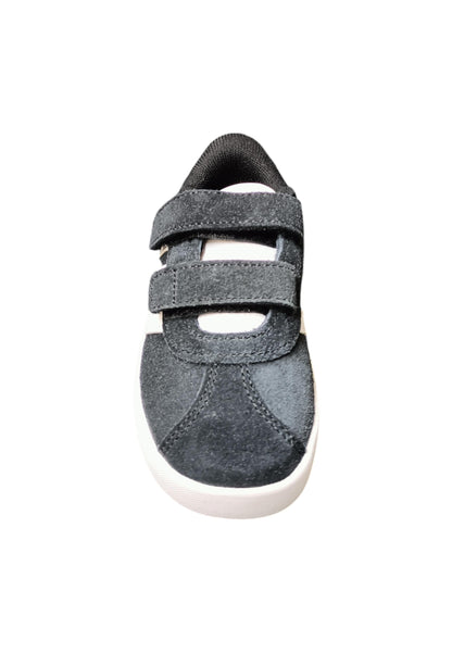 sarpe sneakers Bambini e ragazzi adidas GRAND COURT  nero-bianco velcro
