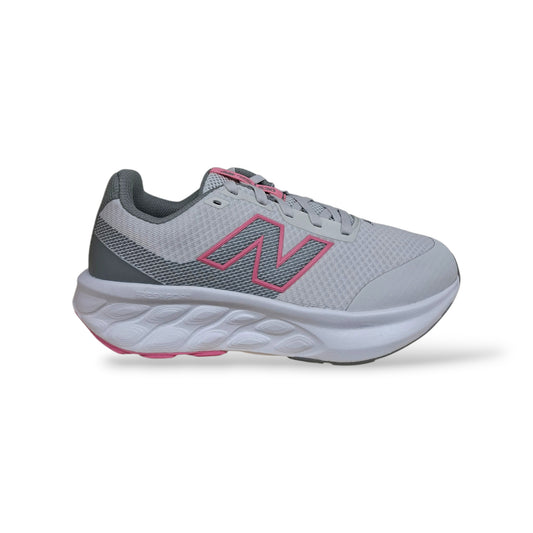 New Balance 520 Sneakers Ragazze Grigio Rosa | Taglia 36-40 | Tessuto Lacci | Scarpetteria Gica
