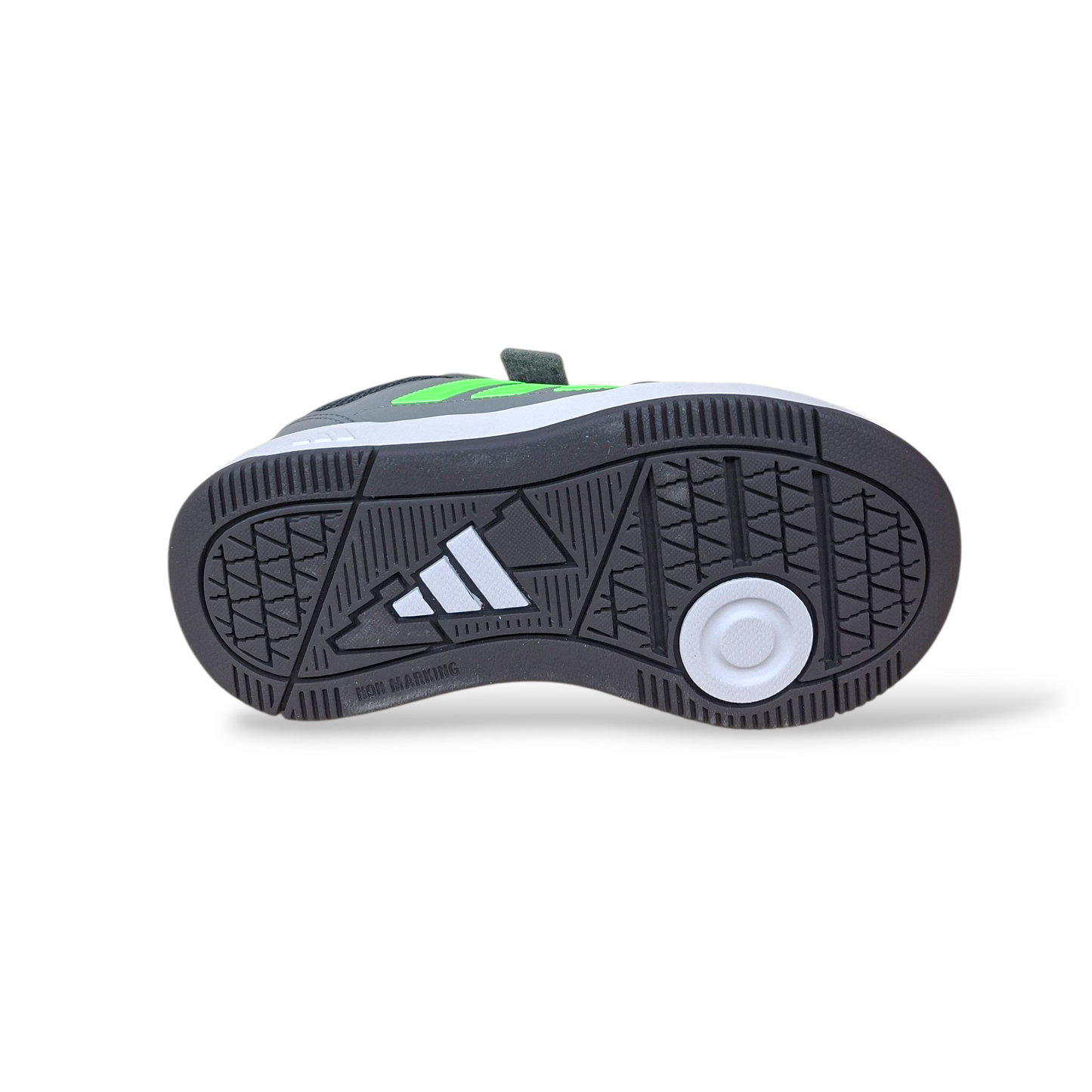 Sneakers bambino Adidas Tensaur Sport grigio verde sportive