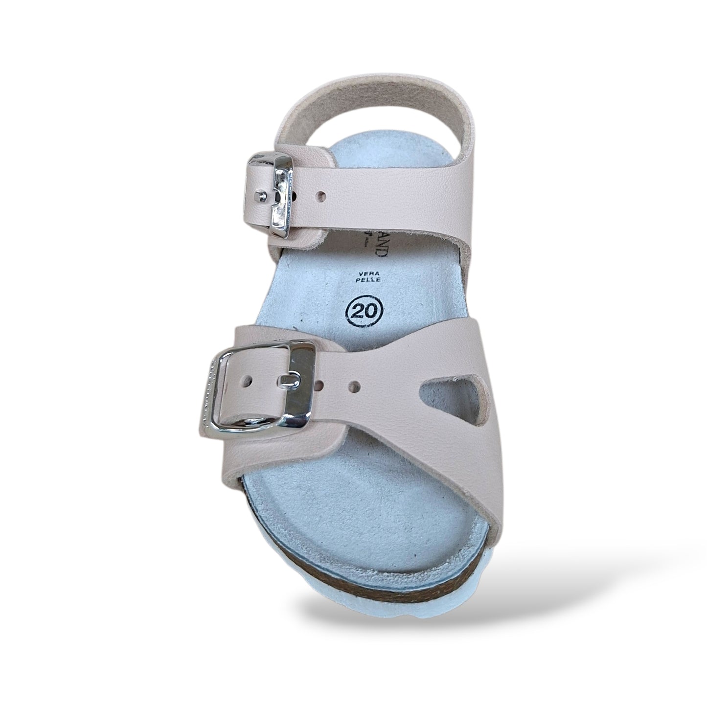 Sandalo Bio Sughero Bambine Grunland Junior Aria Pesca – Primissimi Passi Fibia EVA Taglia 20-24
