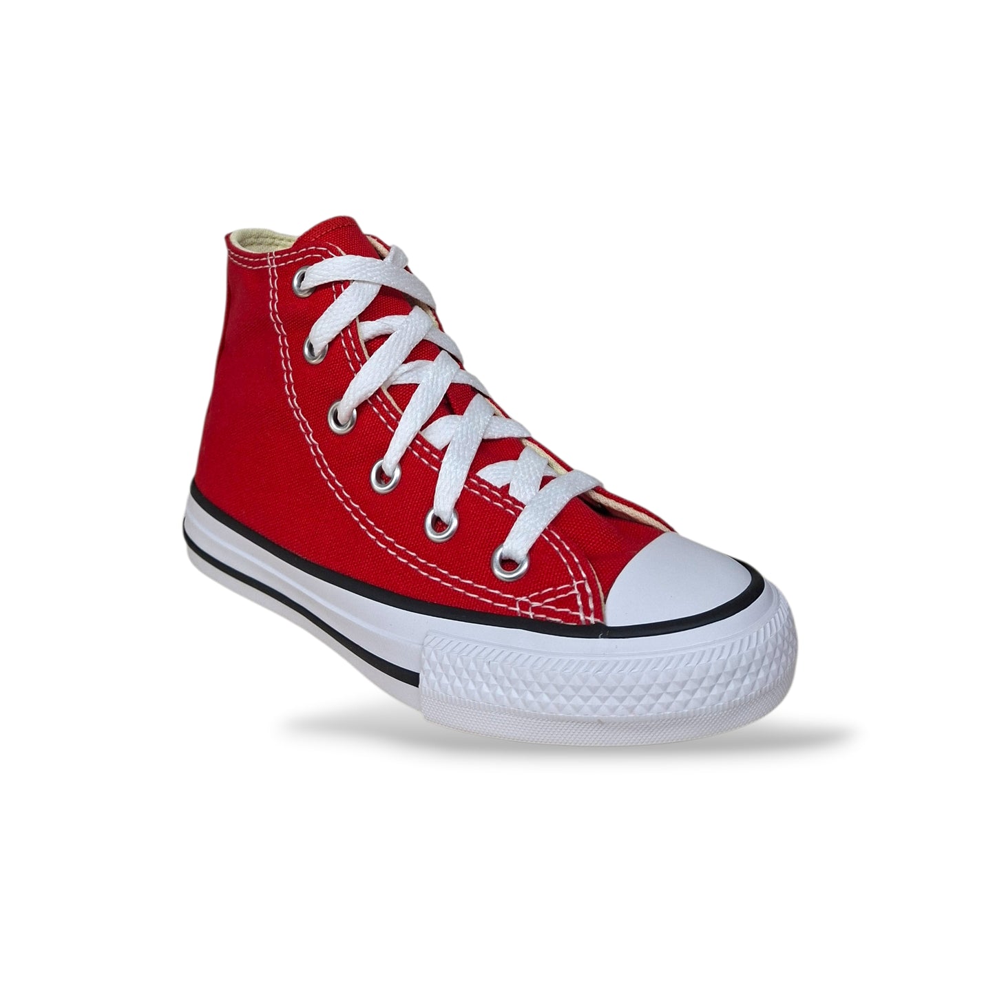 Scarpe-Converse-All-Star-rosse-bambino-suola-gomma-vulcanizzata-Scarpetteria-Gica-Trani
