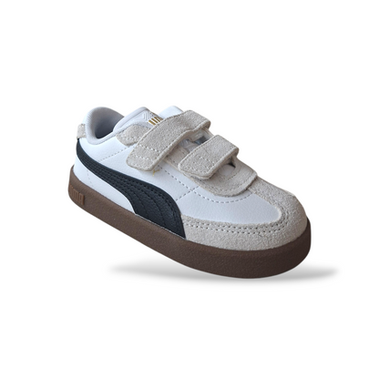 Scarpe-bambino-Puma-Club-II-Era-suede-velcro-stile-retro-Scarpetteria-Gica-Trani
