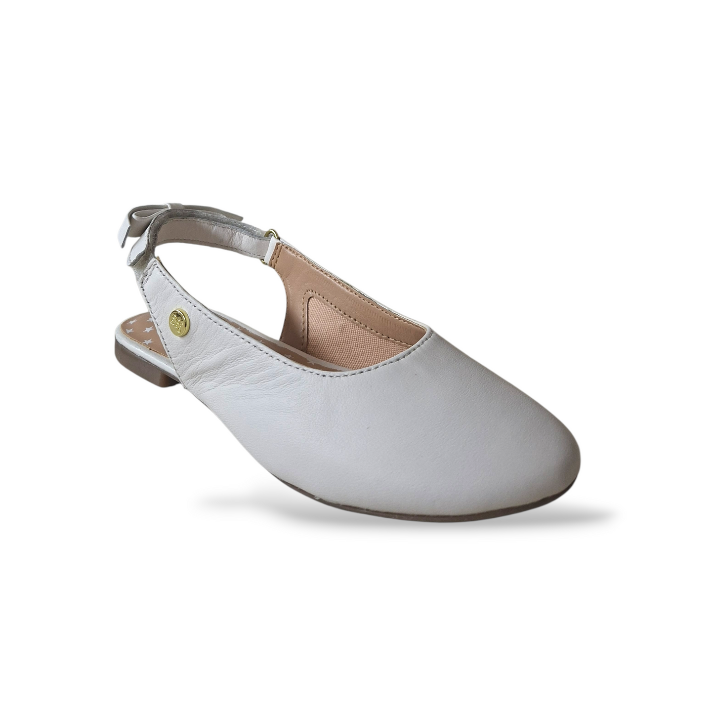 Ballerine-slingback-bambina-Gioseppo-Bagley-bianco-pelle-Scarpetteria-Gica-Trani
