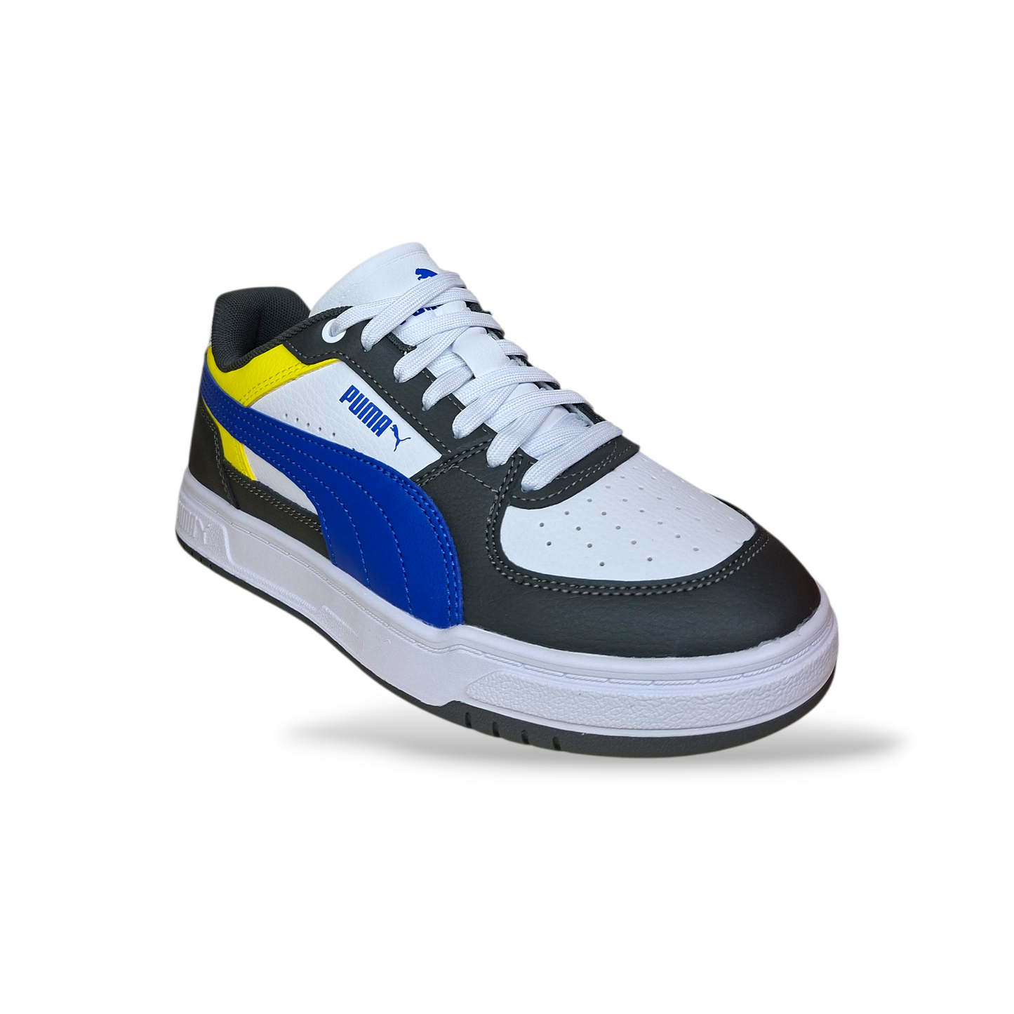 Scarpe-ginnastica-bambino-Puma-Caven-406889-blu-nero-giallo-Scarpetteria-Gica-Trani
