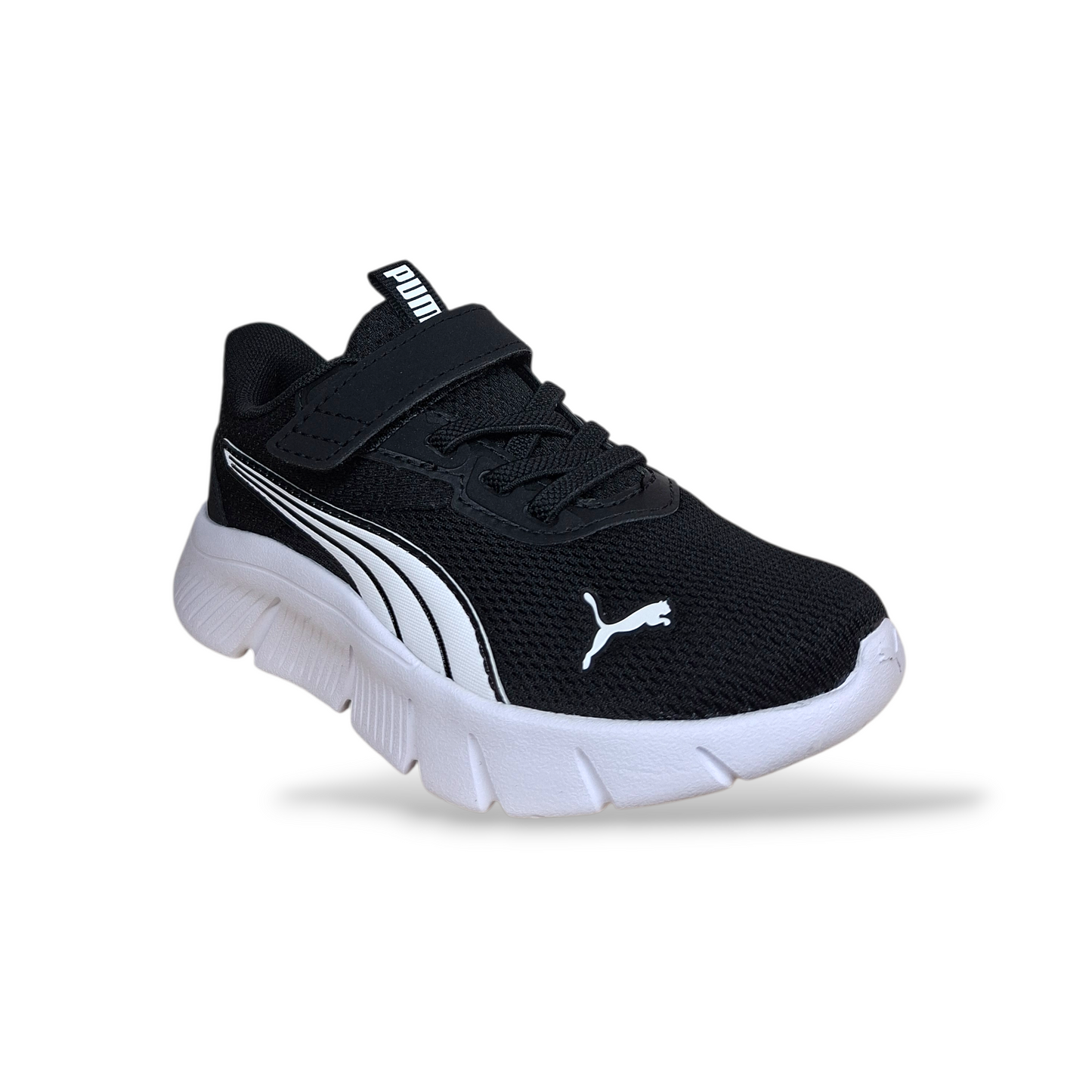Scarpe-ginnastica-bambino-Puma-FlexFocus-401519-nero-bianco-Scarpetteria-Gica-Trani
