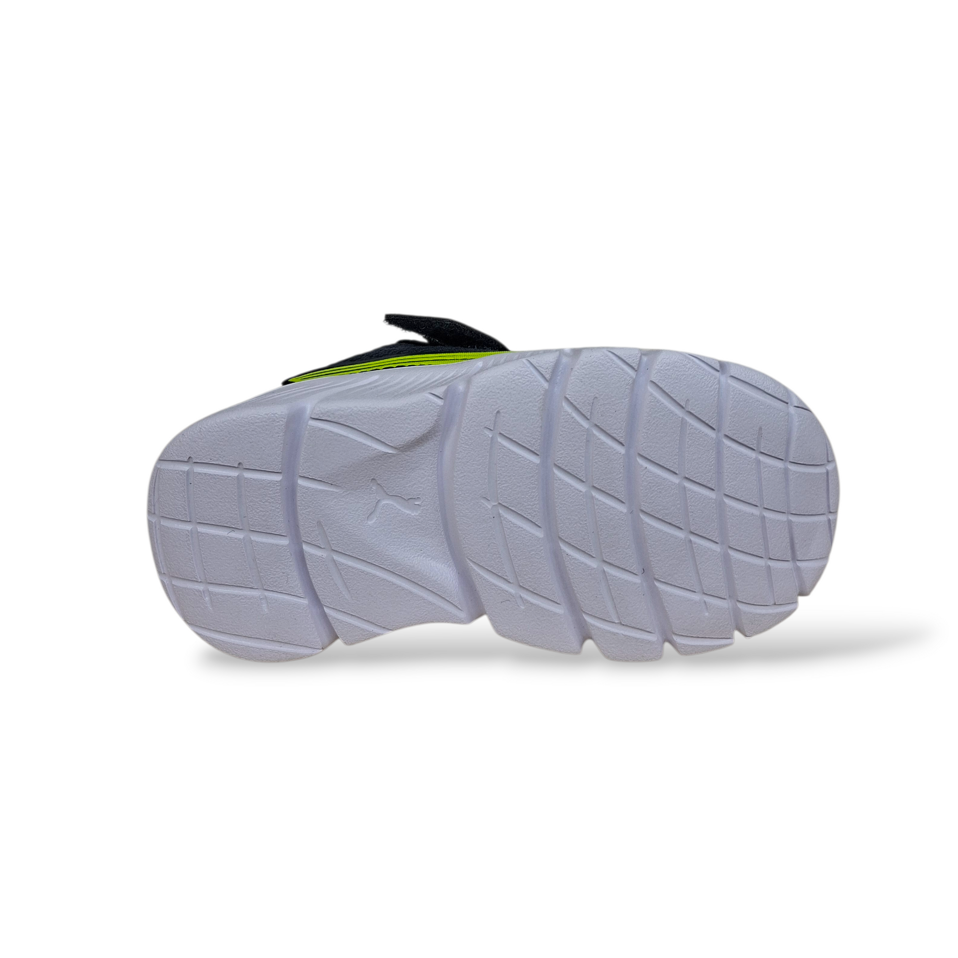 Scarpe-ginnastica-bambino-Puma-FlexFocus-grigio-giallo-antiscivolo-Scarpetteria-Gica-Trani
