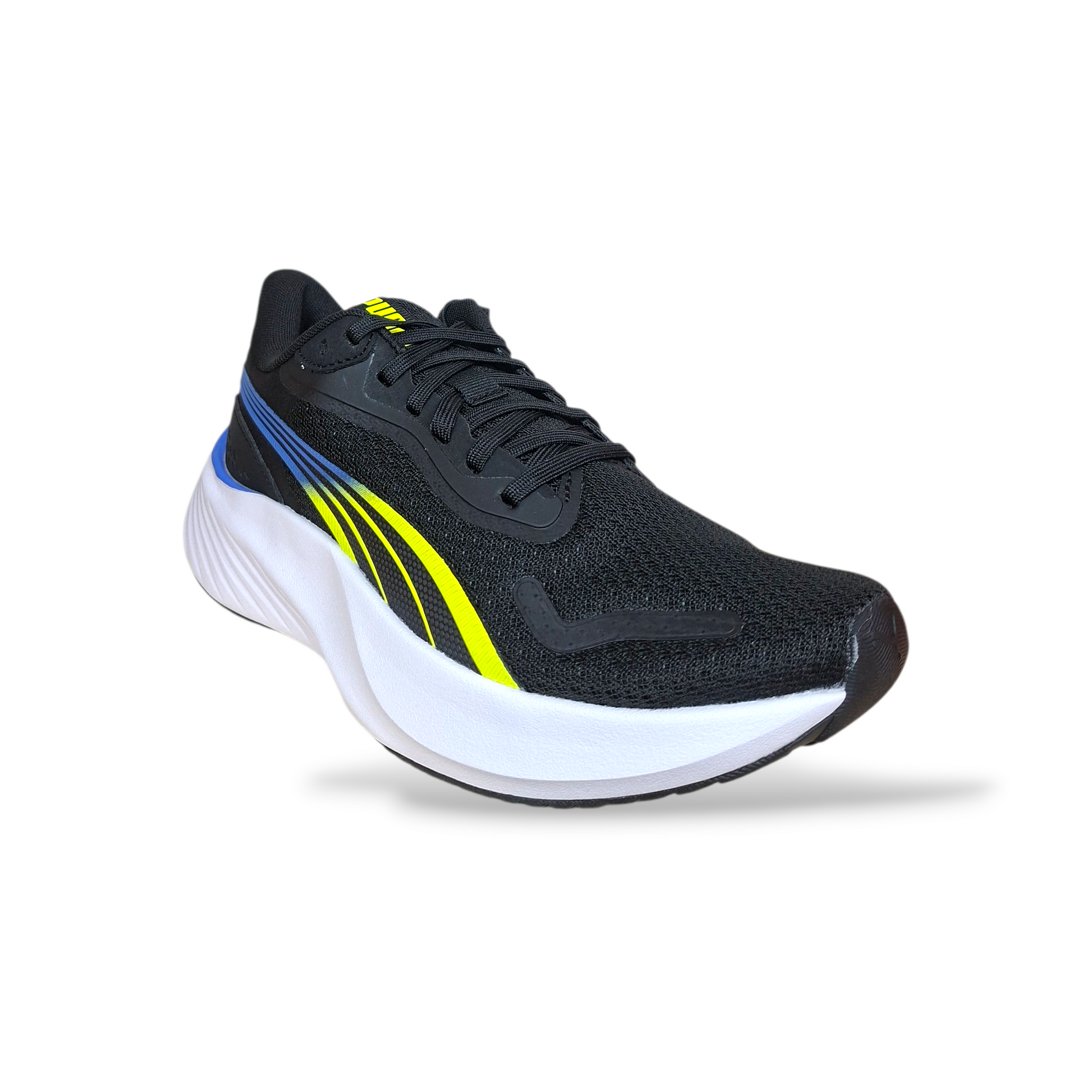 Scarpe-ginnastica-ragazzo-Puma-Pounce-Lite-401512-nero-giallo-blu-Scarpetteria-Gica-Trani
