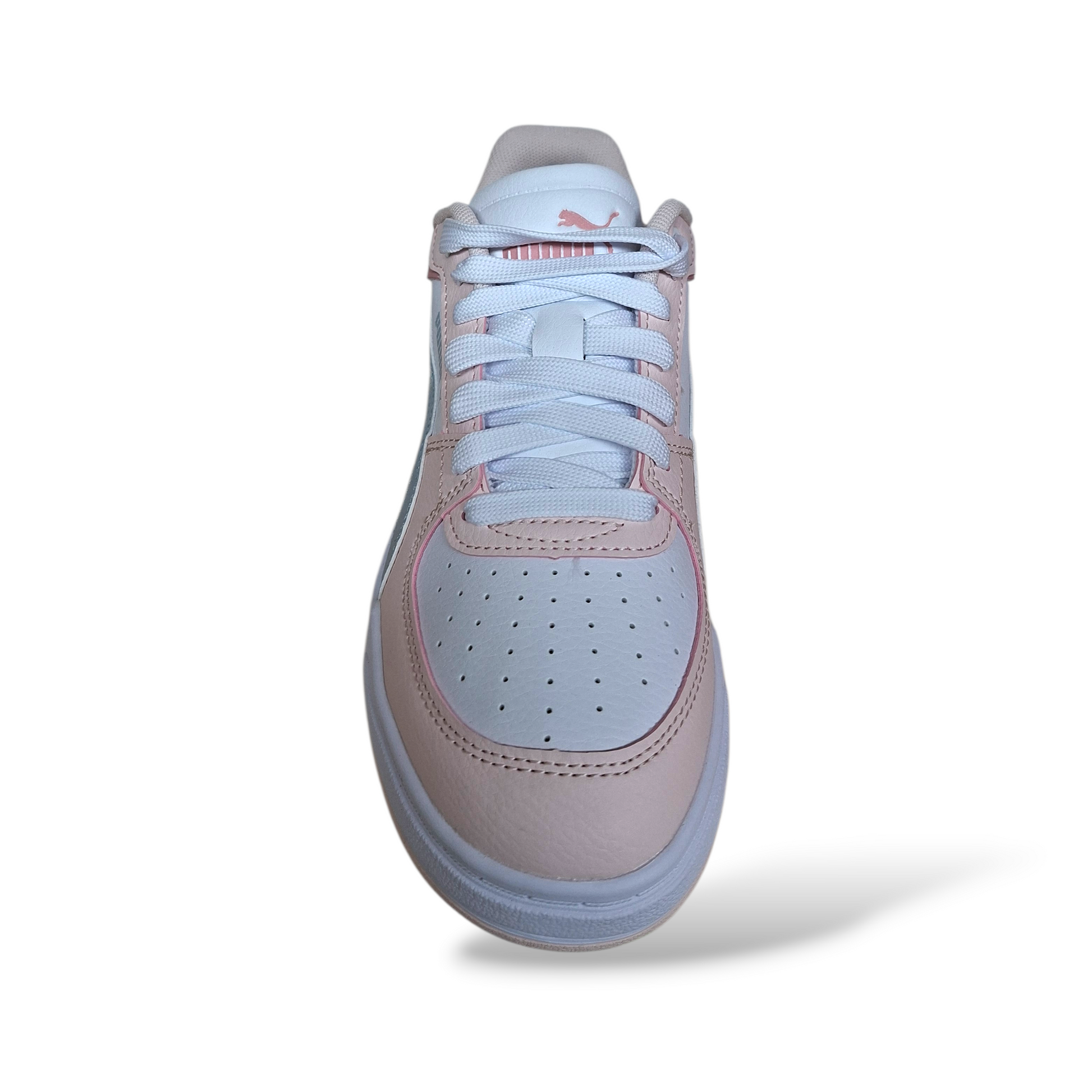 Scarpe-scuola-bambina-Puma-Caven-stile-basket-rosa-bianco-taglie-36-39-Scarpetteria-Gica-Trani
