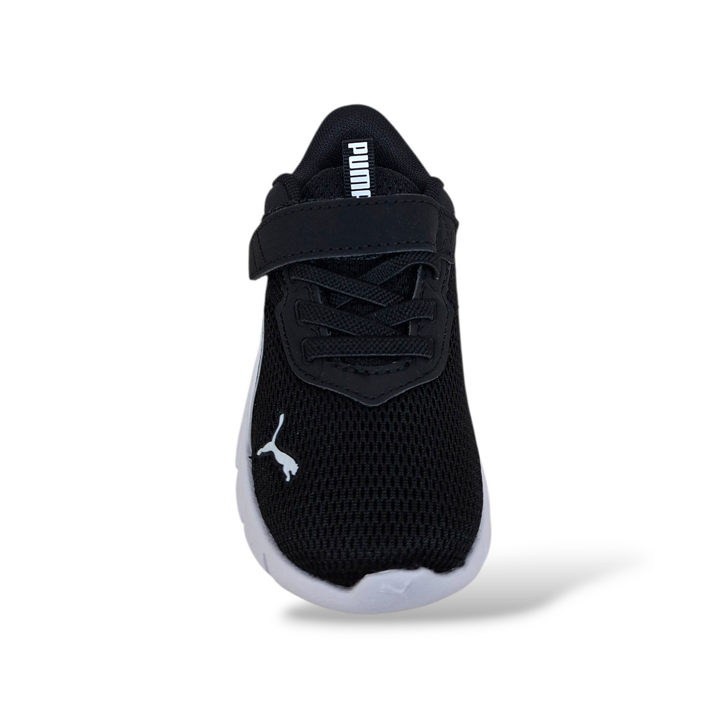 Scarpe-scuola-bambino-Puma-FlexFocus-nero-bianco-velcro-Scarpetteria-Gica-Trani
