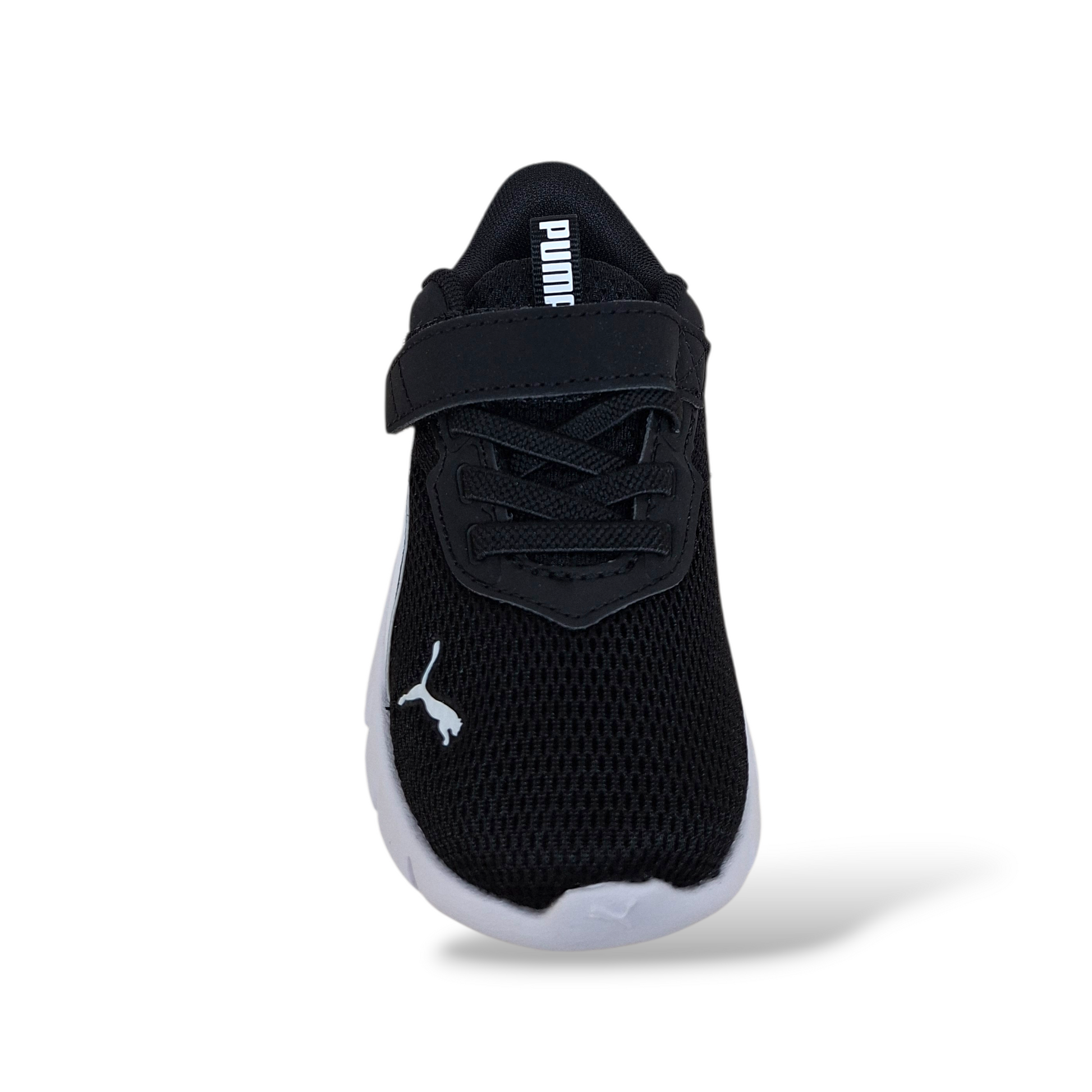 Scarpe-scuola-bambino-Puma-FlexFocus-nero-bianco-velcro-Scarpetteria-Gica-Trani
