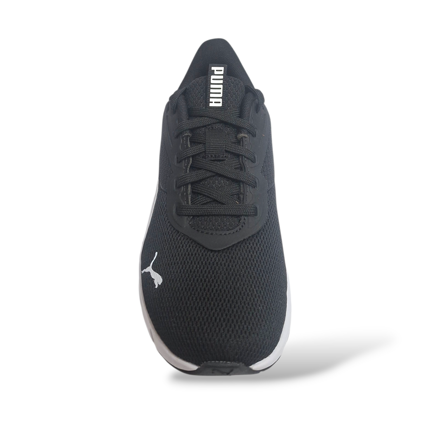 Scarpe-scuola-ragazzo-Puma-FlexFocus-nero-bianco-lacci-Scarpetteria-Gica-Trani
