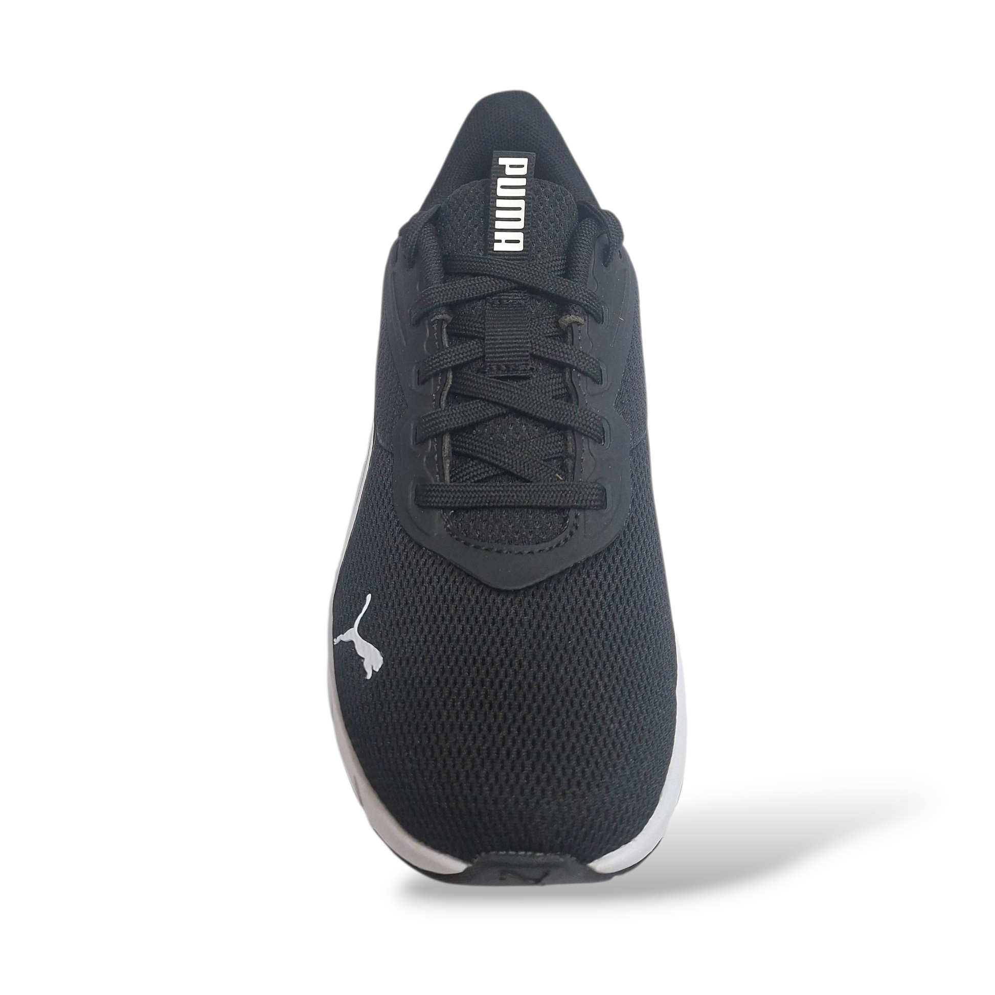 Scarpe-scuola-ragazzo-Puma-FlexFocus-nero-bianco-lacci-Scarpetteria-Gica-Trani
