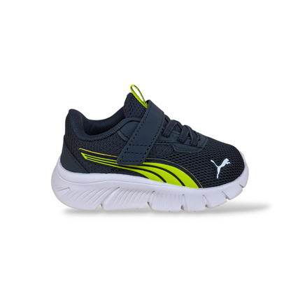 Scarpe-sportive-bambino-Puma-FlexFocus-grigio-giallo-EVA-Scarpetteria-Gica-Trani

