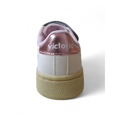 Scarpe bambina pelle suede grigio Victoria Oslo taglie 28-38 Scarpetteria Gica Trani
