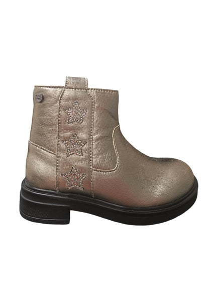 Anfibio Bambine Gioseppo KISBER Grigio Plomo con Zip - Stivaletto Pelle
