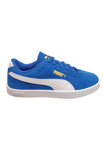 Scarpe sneakers Bambini e ragazzi PUMA CLUB  azzurro-bianco laccio