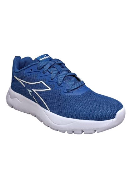 Scarpe sneakers Bambini e ragazzi Diadora evo run  blue-bianco laccio
