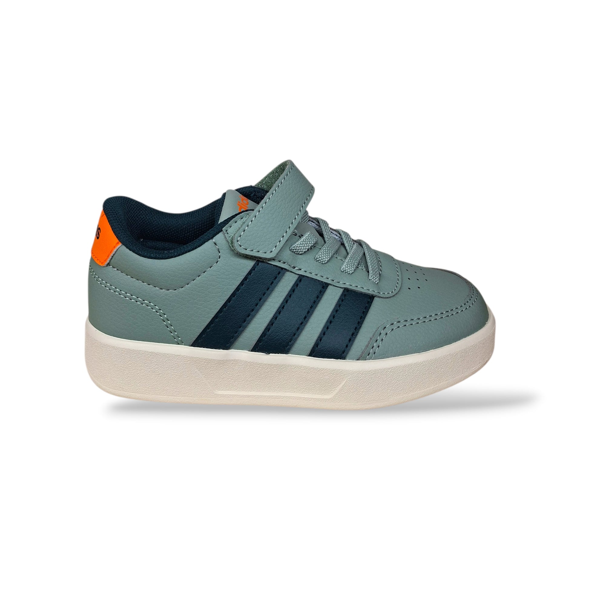 Sneakers-Adidas-Breaknet-3.0-bambino-verdone-arancione-Scarpetteria-Gica-Trani
