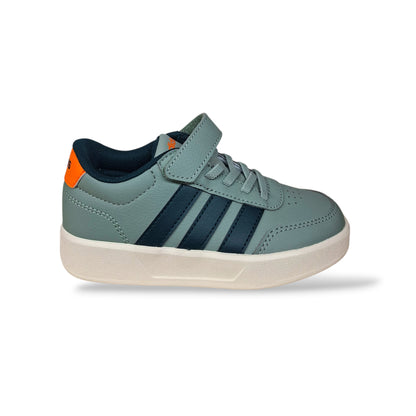 Sneakers-Adidas-Breaknet-3.0-bambino-verdone-arancione-Scarpetteria-Gica-Trani
