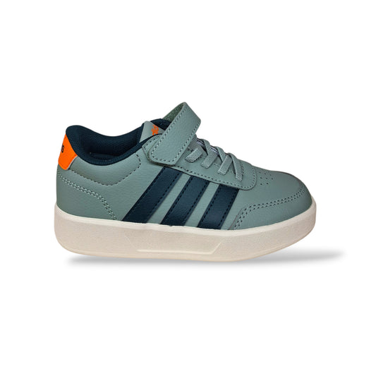 Sneakers-Adidas-Breaknet-3.0-bambino-verdone-arancione-Scarpetteria-Gica-Trani
