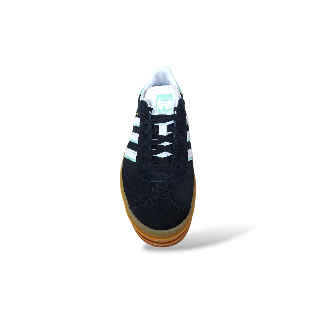 Adidas-Gazelle-Bold-J-IH6456-nero-celeste-beige-bambina-vista-laterale-suola-platform-Scarpetteria-Gica-Trani