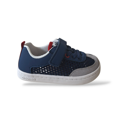 Sneakers-bambino-Gioseppo-Crete-blue-tela-traforata-barefoot-Scarpetteria-Gica-Trani
