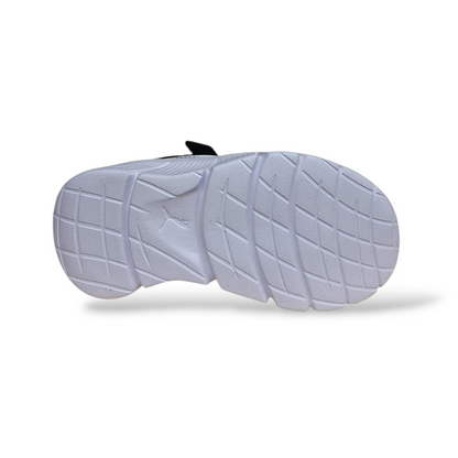 Sneakers-leggere-bambino-Puma-FlexFocus-nero-bianco-primavera-Scarpetteria-Gica-Trani
