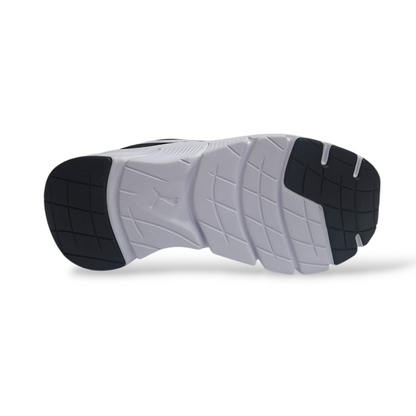 Sneakers-sportive-ragazzo-Puma-FlexFocus-leggere-nero-bianco-Scarpetteria-Gica-Trani

