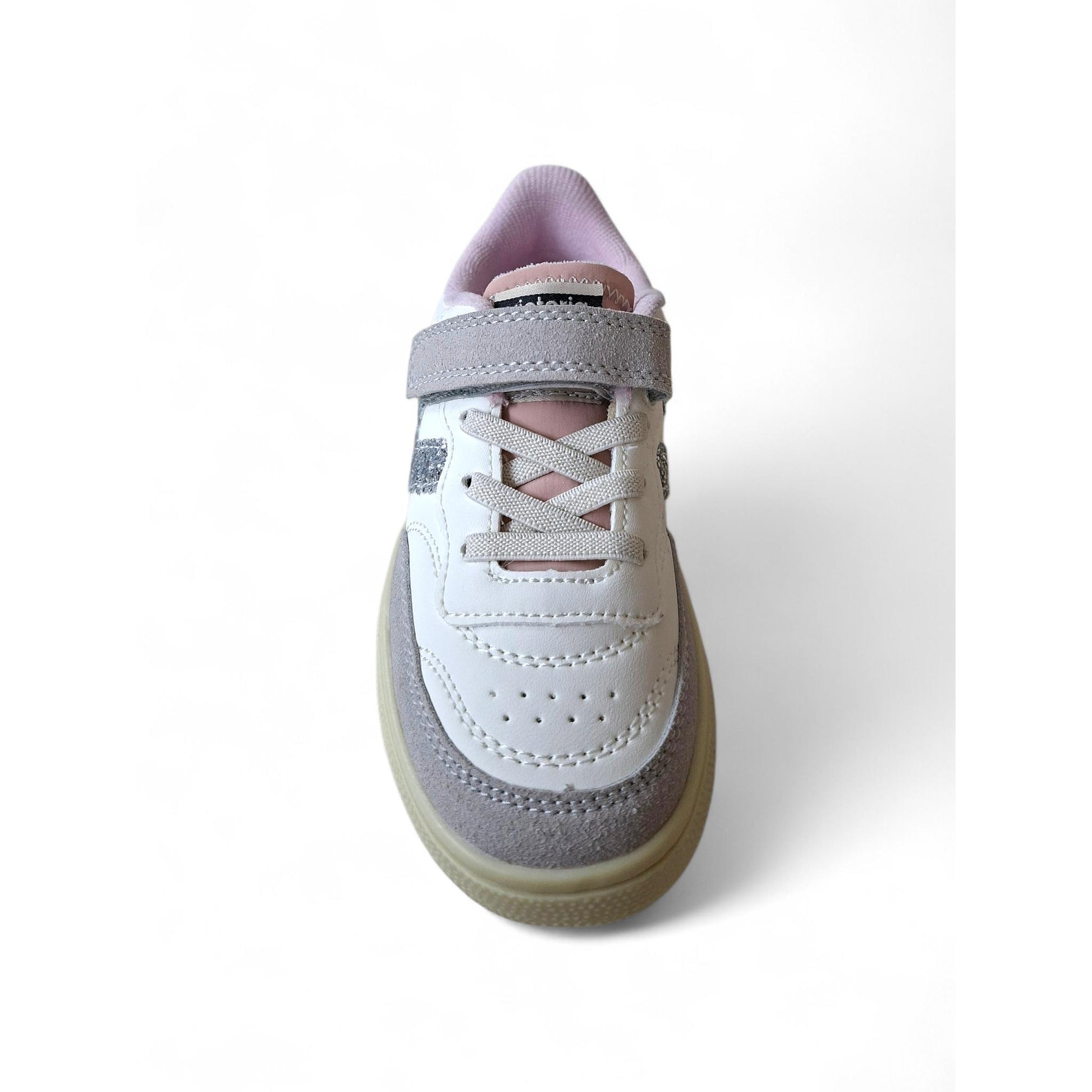 Sneakers bambina eleganti glitter argento Victoria Oslo Scarpetteria Gica Trani
