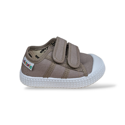 Sneakers bambino beige bianco Victoria Basket Scarpetteria Gica Trani
