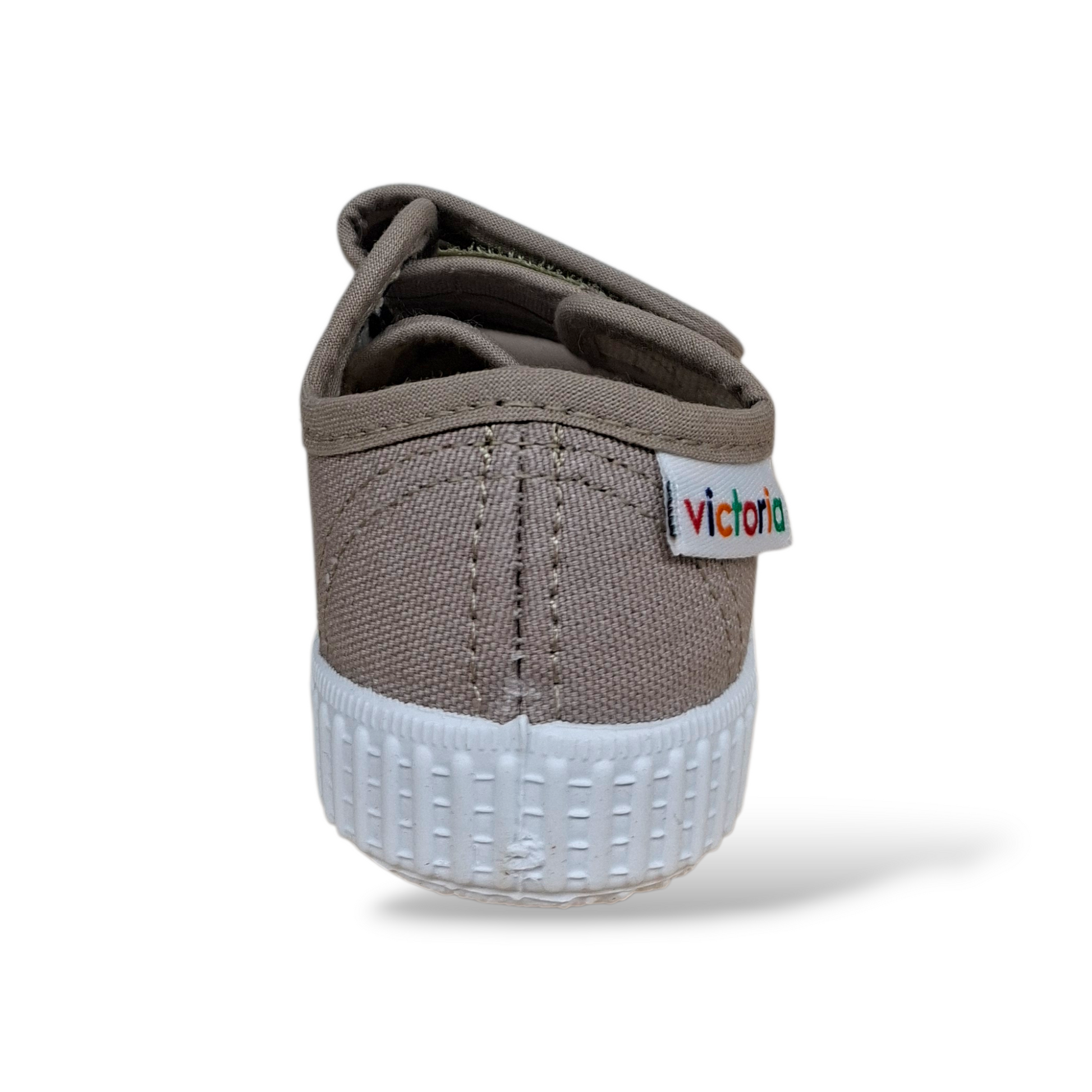 Scarpe bambino lona beige Victoria Basket taglie 21-30 Scarpetteria Gica Trani
