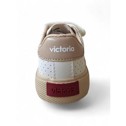Scarpe bambino pelle bianca Victoria Tribu taglie 22-30 Scarpetteria Gica Trani
