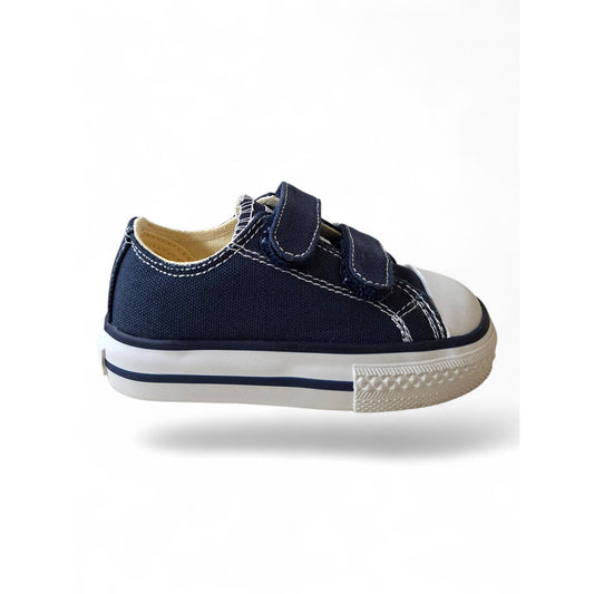 Sneakers bambino blu bianco tela Victoria Tribu Scarpetteria Gica Trani
