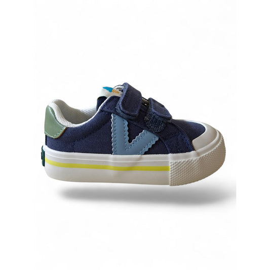 Sneakers bambino blu celeste verde giallo Victoria Tribu Scarpetteria Gica Trani
