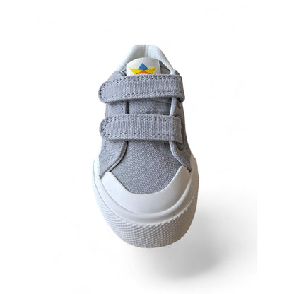 Sneakers bambino sportive grigio giallo Victoria Tribu Scarpetteria Gica Trani
