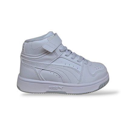 puma-rebound-408802-sneakers-bambini-ragazzi-bianco-pelle-total-white-monocromatico-luminoso-silhouette-alta-basket-laccio-elastico-velcro-autonomia-versatile-back-to-school-autunno-inverno-2
