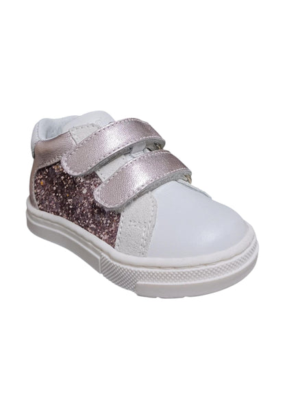 Scarpe sneakers Bambine balocchi MINI  bianco-cipria velcro