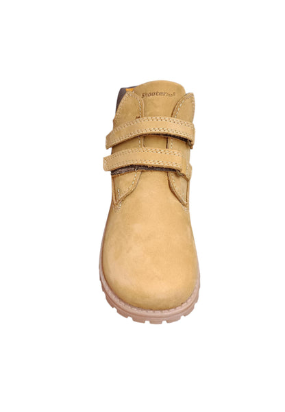 Boscaiolo bambino Shooterino Basic camel marrone pelle velcro casual style