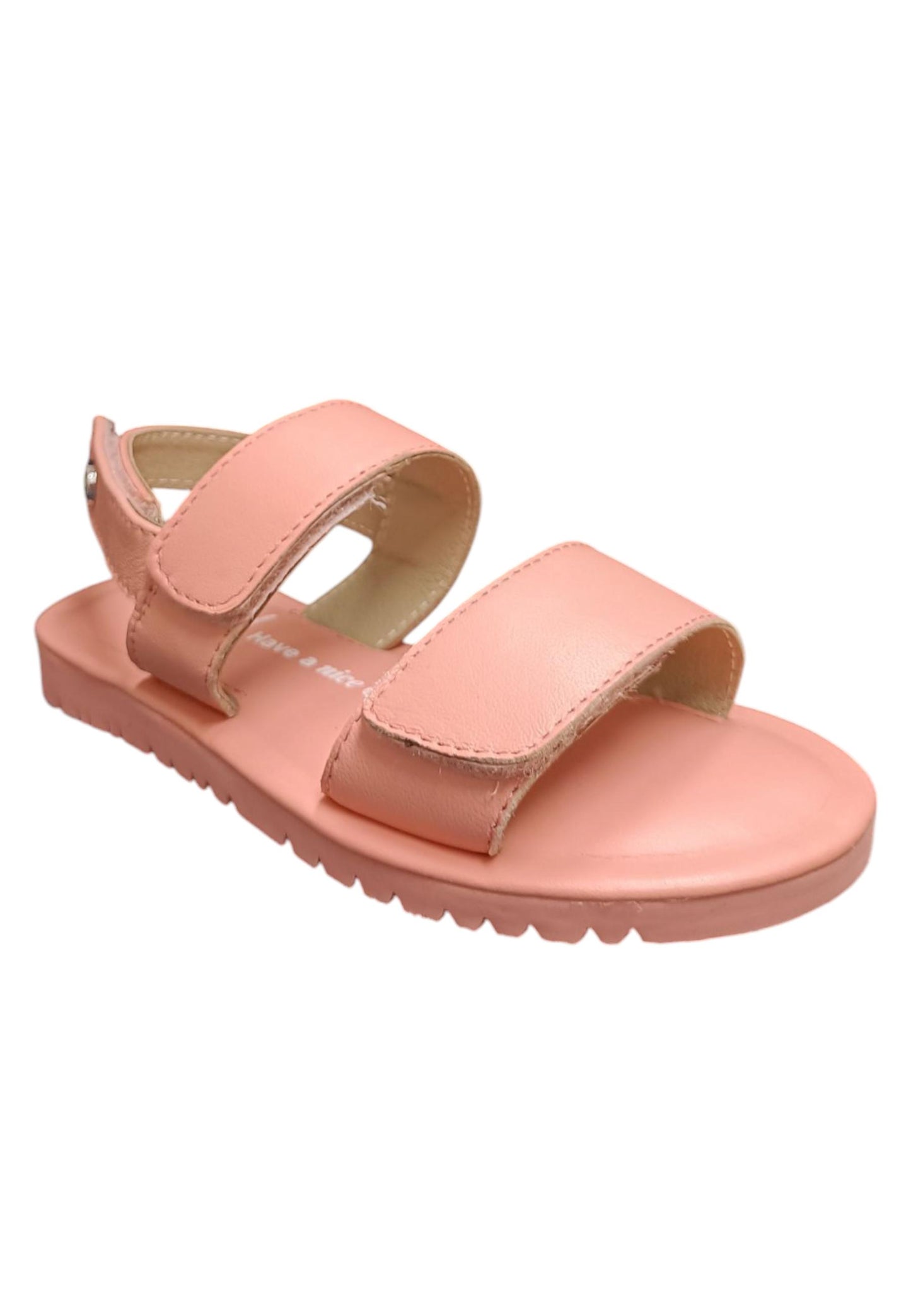 Sandali bambina Gioseppo Rehoboth corallo pelle