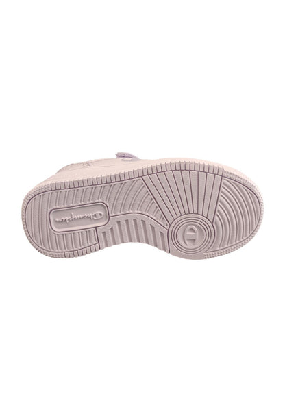 Scarpe sneakers Unisex bambini Champion REBOUND  lilla laccio elastico