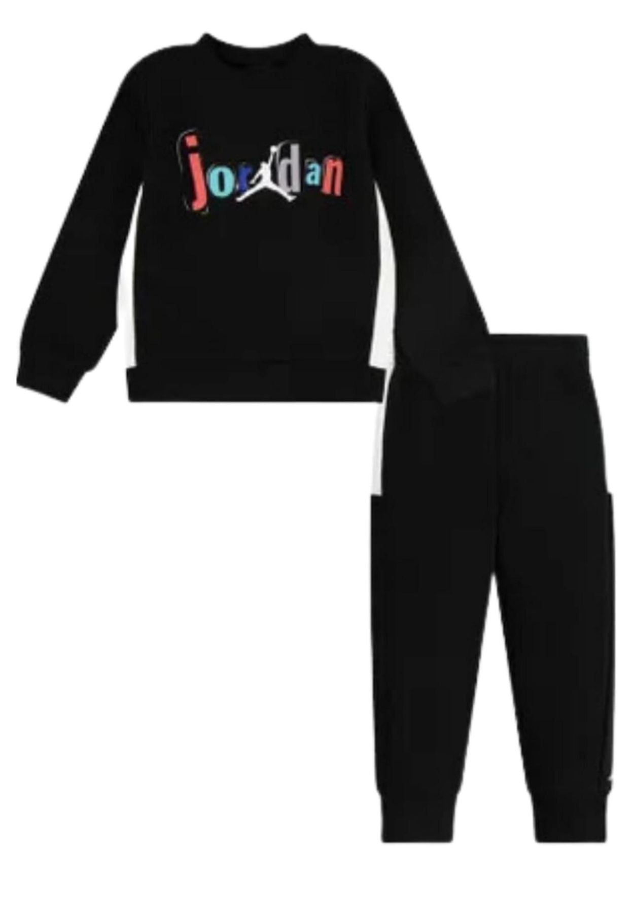 abbigliamento tuta Bambini e ragazzi Nike JORDAN JDB JUMPMAN TEAM BLOCKED CREW