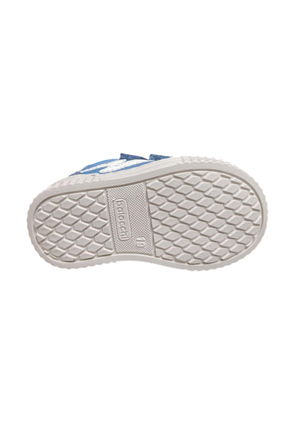Scarpe sneakers Bambini balocchi MINI  blue-azzurro-bianco-giallo velcro