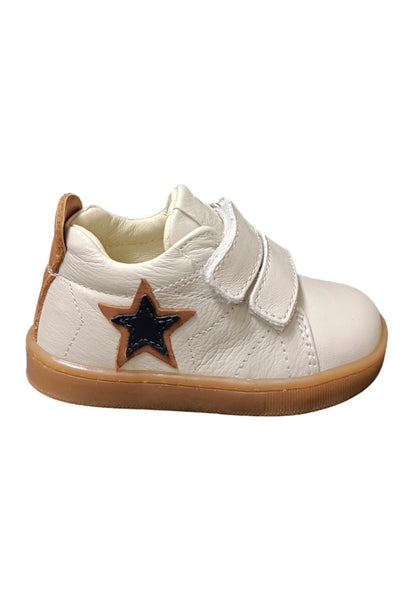 Scarpe sneakers Unisex bambini balducci cita  bianco-beige-blue velcro