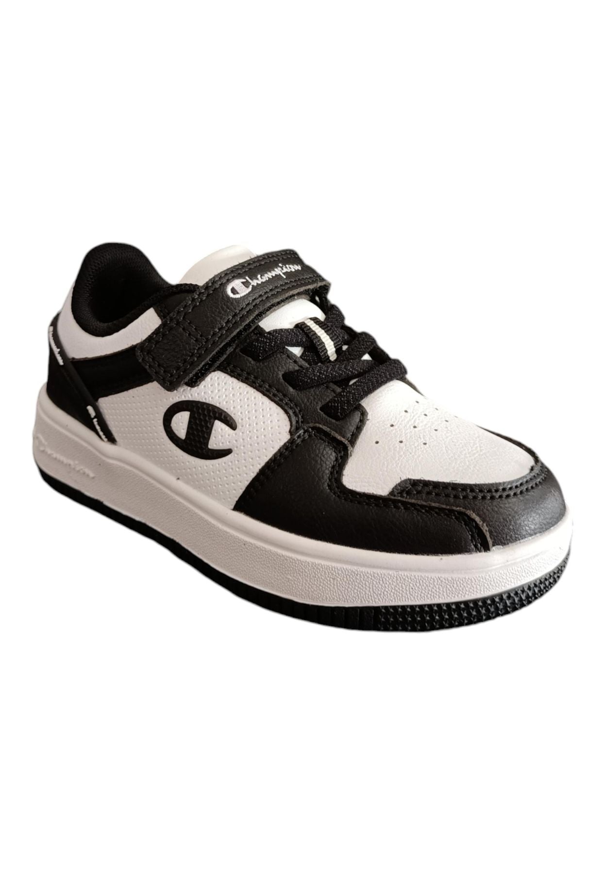Scarpe sneakers Unisex bambini Champion REBOUND  lilla laccio elastico