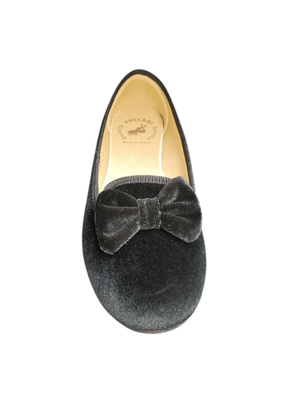 Ballerina ragazza Vul-Ladi Candy nero velluto velcro elegance style